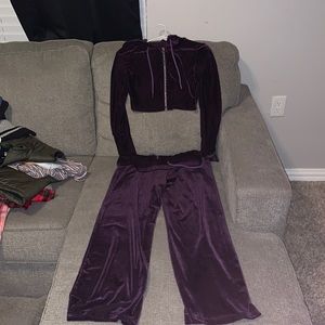 Dark purple set